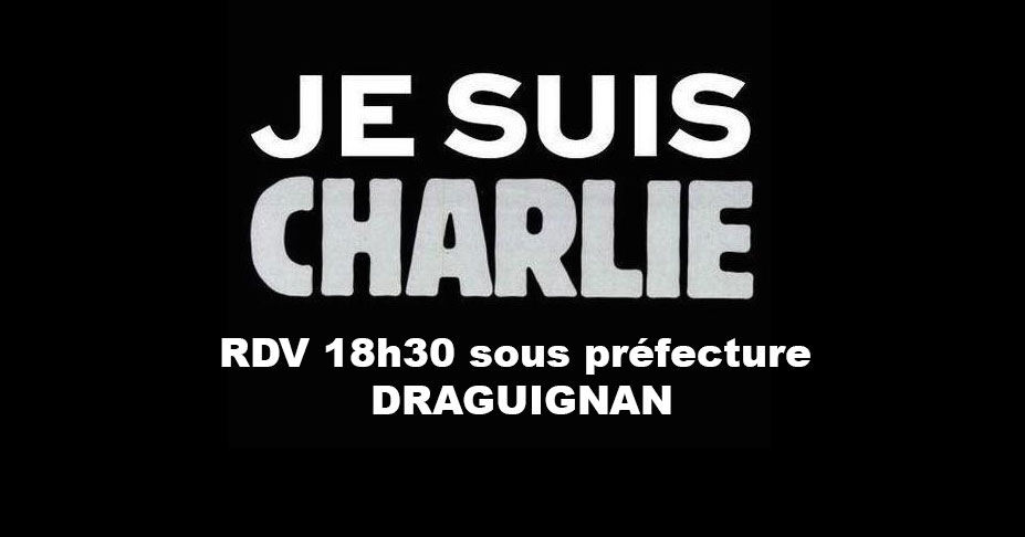 Draguignan est Charlie, nous sommes Charlie