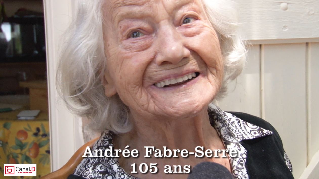 Les 105 ans d’Andrée, doyenne des dracénois…