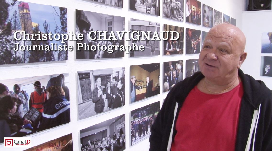 Draguignan : 30 ans de photos de Presse . Expo Christophe Chavignaud