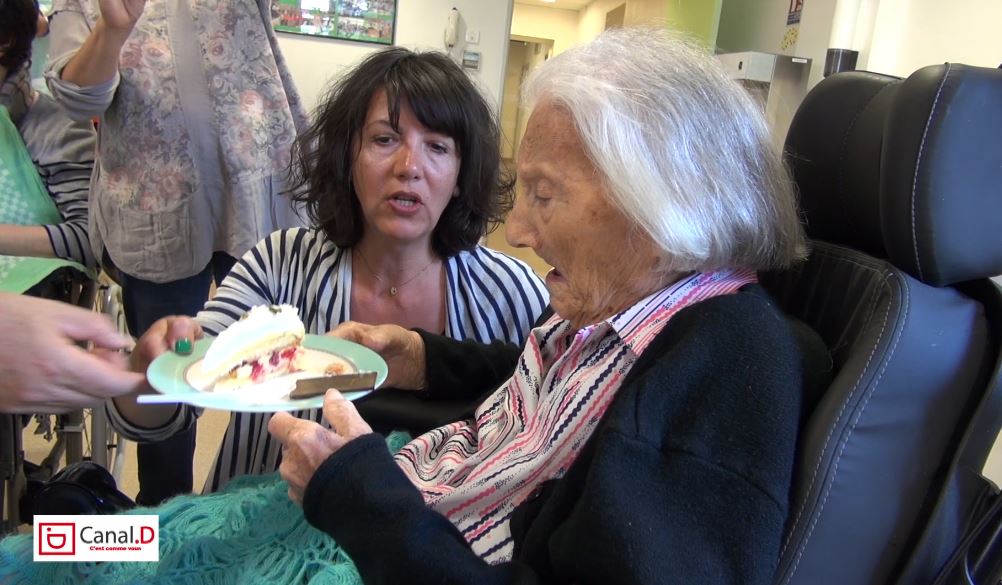 Andrée, doyenne de Draguignan, fête ses 106 ans !