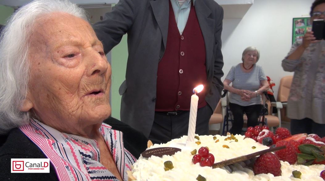 Au revoir Andrée ! A 106 ans la doyenne de Draguignan nous a quittés ce 5 août …