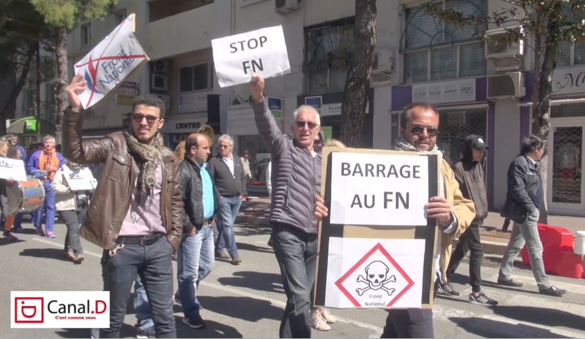 Un défilé du 1er mai syndical et anti FN à Draguignan