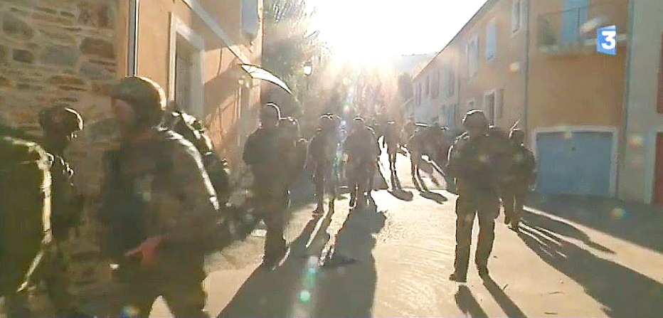 Collobrières « libérée » par 135 lieutenants des Ecoles militaires de Draguignan !