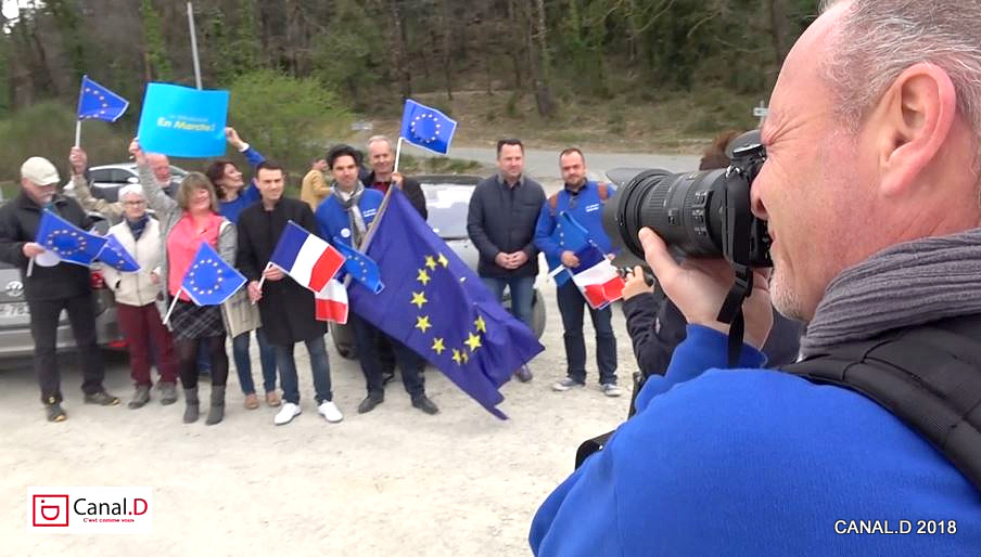 Le Député Fabien MATRAS  En Marche pour l’Europe… dans un climat social animé