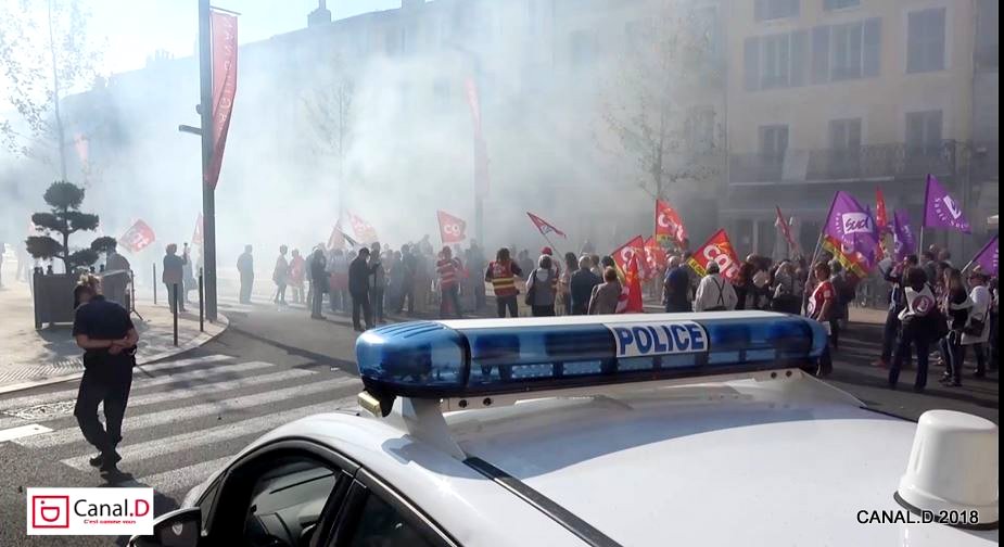 Grogne sociale : 250 manifestants à Draguignan