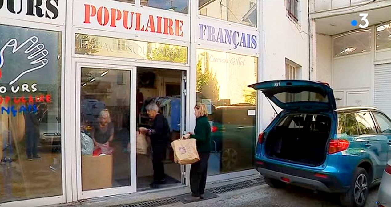 Le Secours Populaire en difficulté financière à Draguignan
