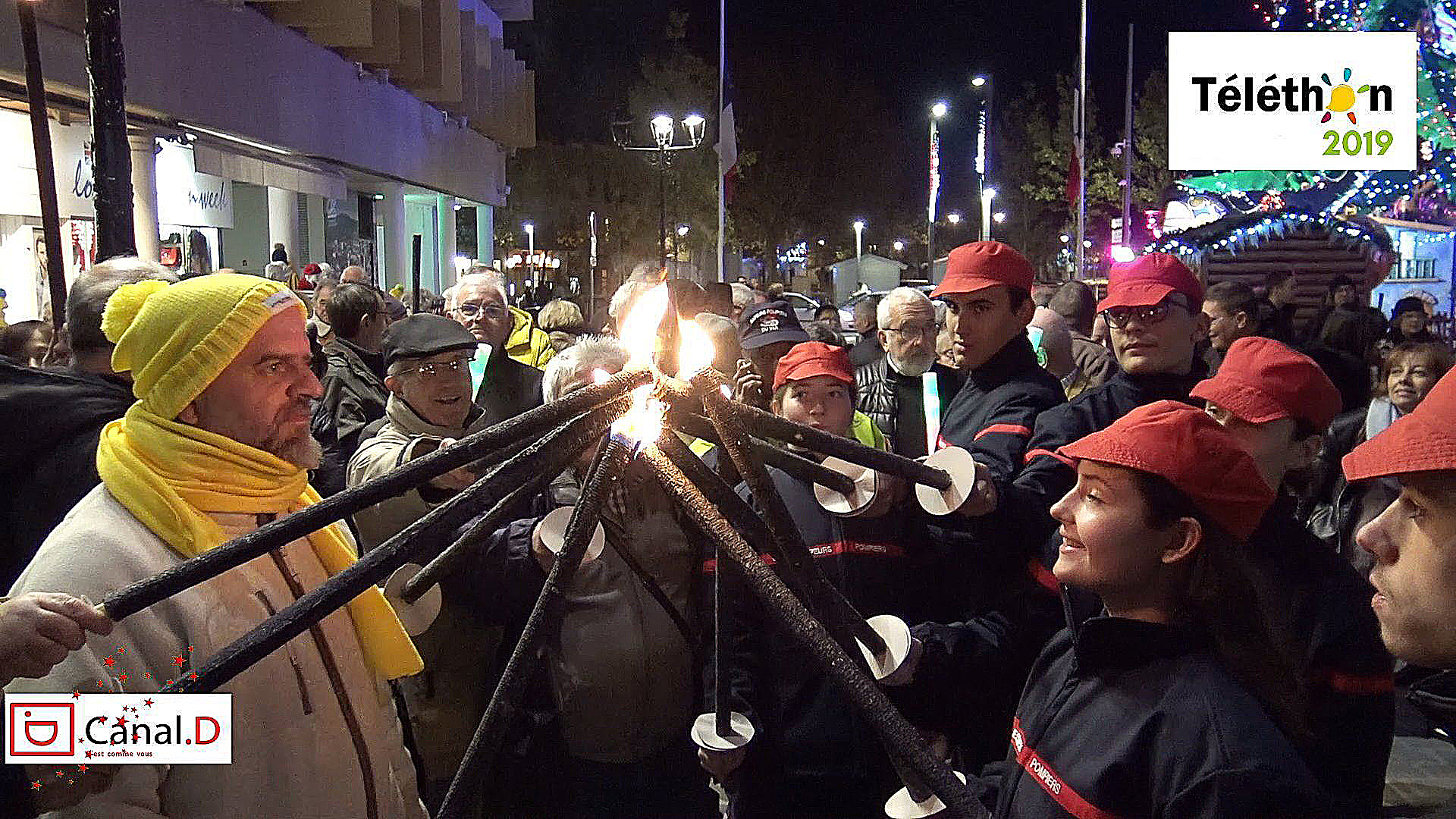 Draguignan: Illuminations de Noël et Téléthon 2019