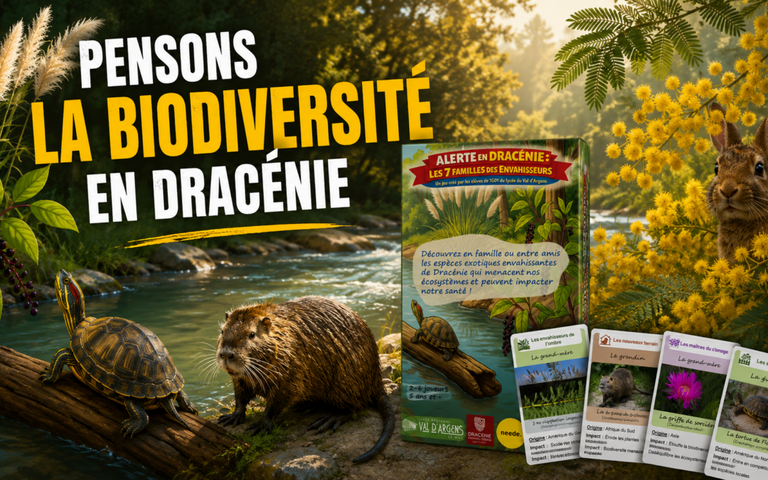 Des lycéens du Val d’Argens créent un jeu des 7 familles pour sensibiliser à la biodiversité